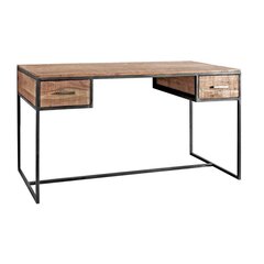 Pöytä DKD Home Decor Metalli Akaasia (150 x 60 x 77 cm) hinta ja tiedot | Tietokonepöydät ja työpöydät | hobbyhall.fi