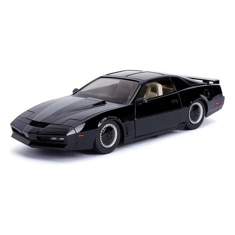 Auto Hollywood Rides Simba Kitt Knight Rider 1:24 musta hinta ja tiedot | Poikien lelut | hobbyhall.fi