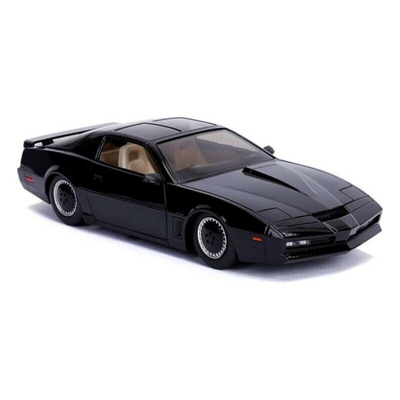 Auto Hollywood Rides Simba Kitt Knight Rider 1:24 musta hinta ja tiedot | Poikien lelut | hobbyhall.fi