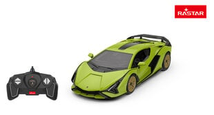 Radio-ohjattava Rastar Lamborghini Sian 1:18, 97400 hinta ja tiedot | Poikien lelut | hobbyhall.fi