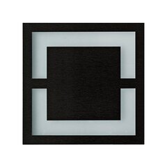 Seinävalaisin Eko Light Quadro Black hinta ja tiedot | Seinävalaisimet | hobbyhall.fi