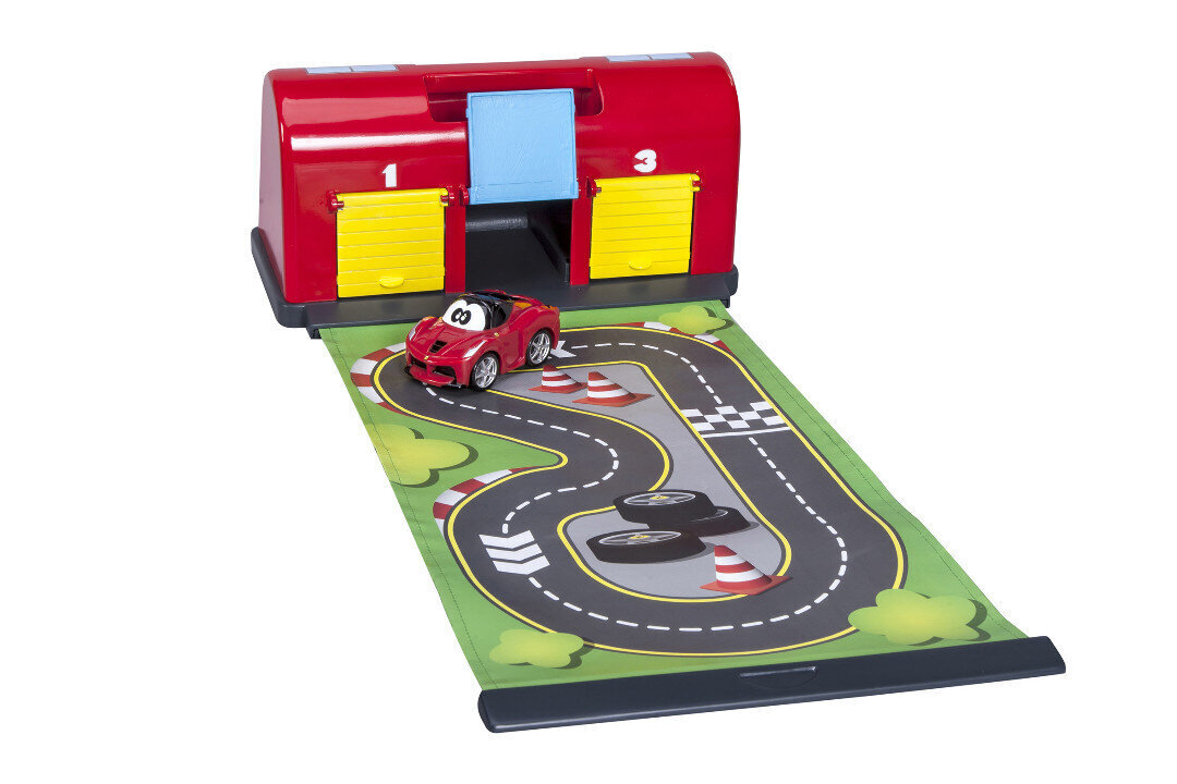 BB Junior Ferrari Roll-Away Raceway hinta ja tiedot | Poikien lelut | hobbyhall.fi