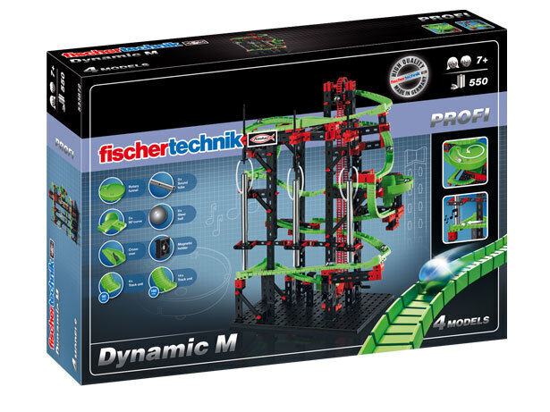 Fischertechnik Dynamic M, 550 osaa. hinta ja tiedot | Poikien lelut | hobbyhall.fi