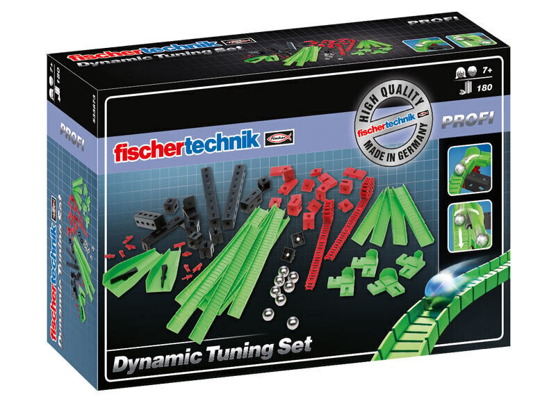 Fischertechnik Dynamic Tuning setti, 180 osaa. hinta ja tiedot | Poikien lelut | hobbyhall.fi