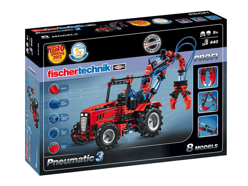 Fischertechnik Pneumatic 3, 440 osaa. hinta ja tiedot | Poikien lelut | hobbyhall.fi