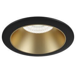 Maytoni Technical Downlight Share DL053-01BMG Musta ja mattakultainen. hinta ja tiedot | Kattovalaisimet | hobbyhall.fi