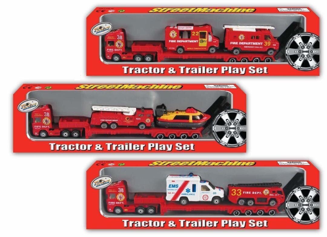 PIONEER die cast tractori Emergency 3 asst. hinta ja tiedot | Poikien lelut | hobbyhall.fi