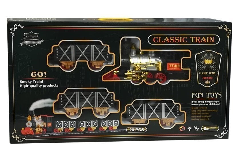 Juna "Classic" äänillä ja valoilla hinta ja tiedot | Poikien lelut | hobbyhall.fi