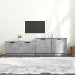 TV-taso betoninharmaa 158,5x36x45 cm tekninen puu hinta ja tiedot | TV-tasot | hobbyhall.fi