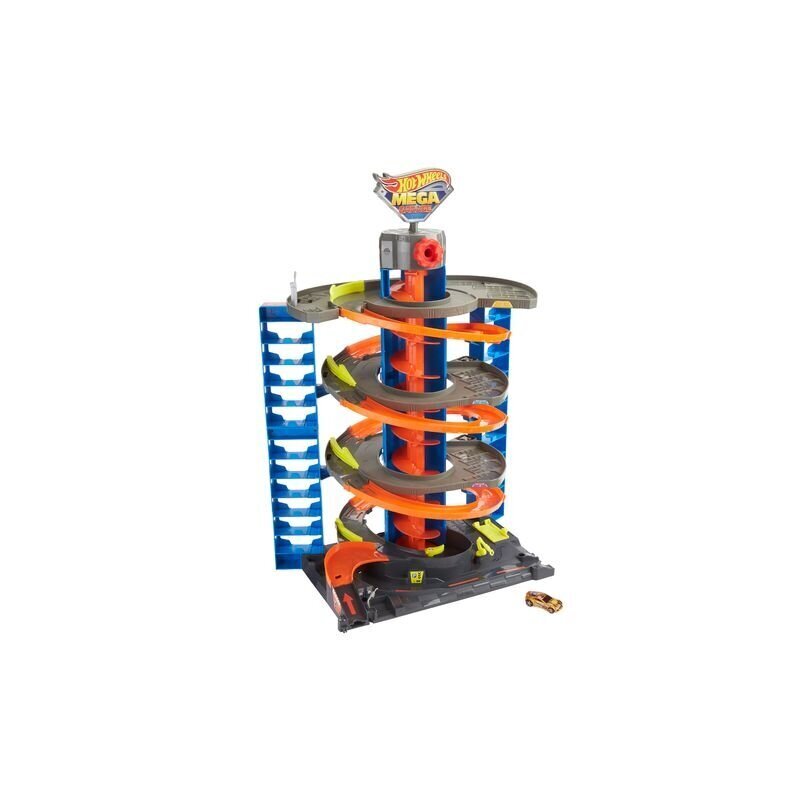 Hot Wheels Mega Garage hinta ja tiedot | Poikien lelut | hobbyhall.fi