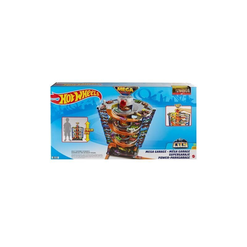 Hot Wheels Mega Garage hinta ja tiedot | Poikien lelut | hobbyhall.fi