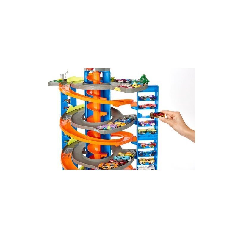 Hot Wheels Mega Garage hinta ja tiedot | Poikien lelut | hobbyhall.fi