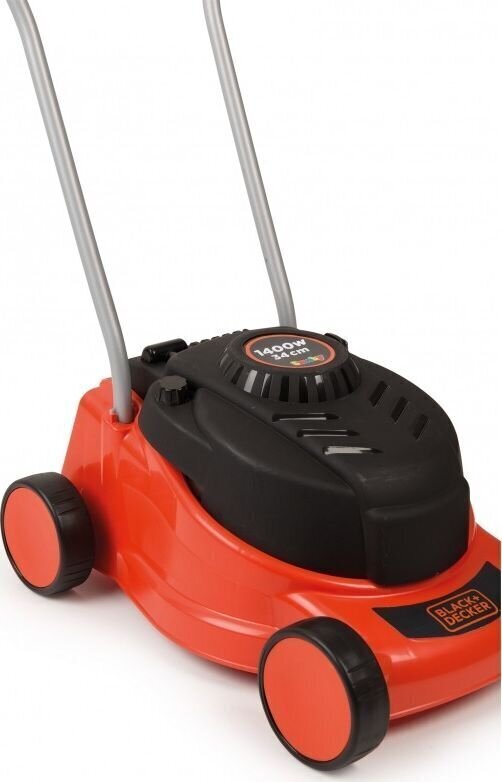 Lasten ruohonleikkuri Smoby Black & Decker hinta ja tiedot | Poikien lelut | hobbyhall.fi