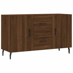 Senkki ruskea tammi 100x36x60 cm tekninen puu hinta ja tiedot | Olohuoneen kaapit ja lipastot | hobbyhall.fi