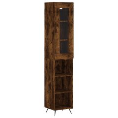 Kaappi savutammi 34,5x34x180 cm tekninen puu hinta ja tiedot | Lipastot | hobbyhall.fi