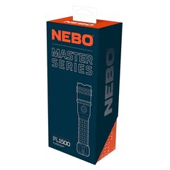 NEBO Master Series FL1500 Kestävä Ladattava Taskulamppu hinta ja tiedot | Kotitaloustarvikkeet | hobbyhall.fi