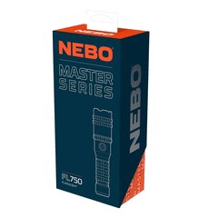 NEBO:n Master Series FL750 Kestävä Ladattava Taskulamppu hinta ja tiedot | Kotitaloustarvikkeet | hobbyhall.fi