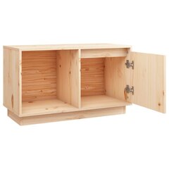 TV-taso 74x35x44 cm täysi mänty hinta ja tiedot | TV-tasot | hobbyhall.fi