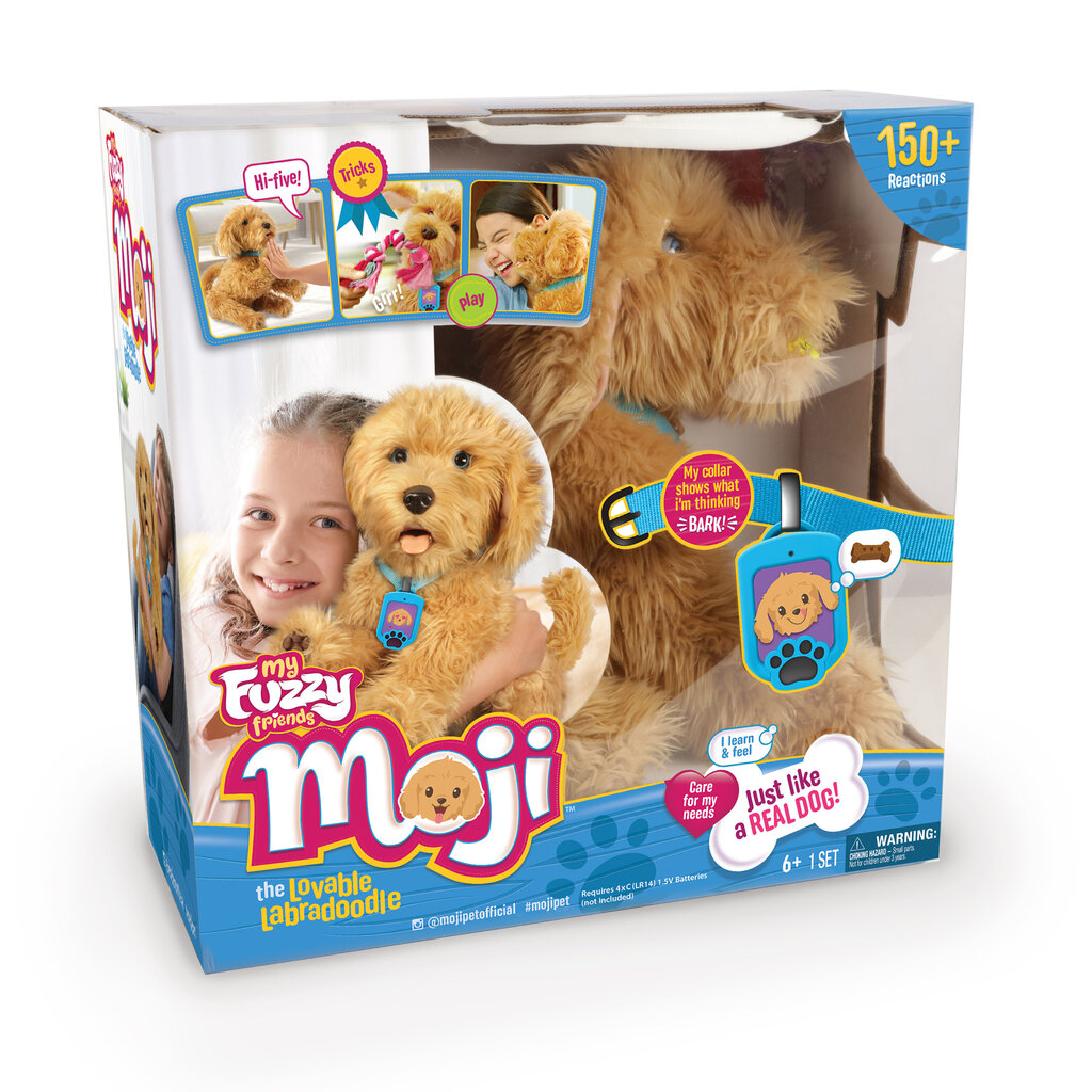 My Fuzzy Friends Moji -interaktiivinen labradoodle (englanninkielinen) hinta ja tiedot | Poikien lelut | hobbyhall.fi