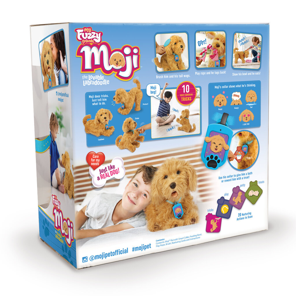 My Fuzzy Friends Moji -interaktiivinen labradoodle (englanninkielinen) hinta ja tiedot | Poikien lelut | hobbyhall.fi