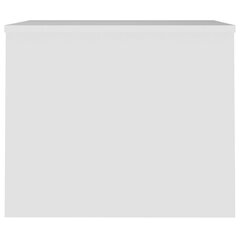 Sohvapöytä valkoinen 80x50,5x41,5 cm tekninen puu hinta ja tiedot | Sohvapöydät | hobbyhall.fi
