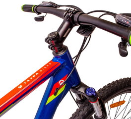 29" Miesten polkupyörä MTB Maastopyörä MTB-pyörä Shimano 7 vaihteella Tatra Bikes Horizon sininen hinta ja tiedot | Polkupyörät | hobbyhall.fi