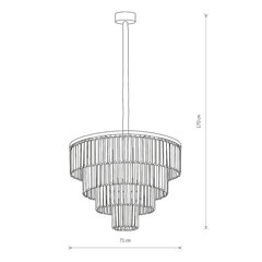 Nowodvorski Cristal L 7615 valaisin hinta ja tiedot | Riippuvalaisimet | hobbyhall.fi