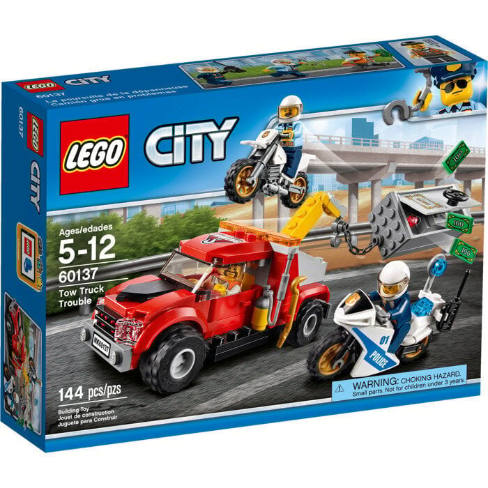 60137 LEGO® CITY Hinausauto pulassa hinta ja tiedot | LEGOT ja rakennuslelut | hobbyhall.fi