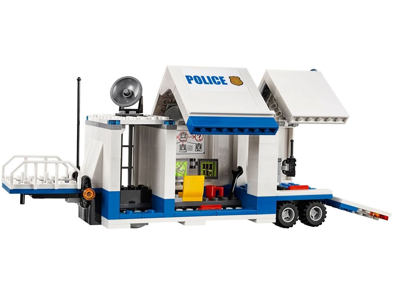 60139 LEGO® City Police Mobile Control Center hinta ja tiedot | LEGOT ja rakennuslelut | hobbyhall.fi