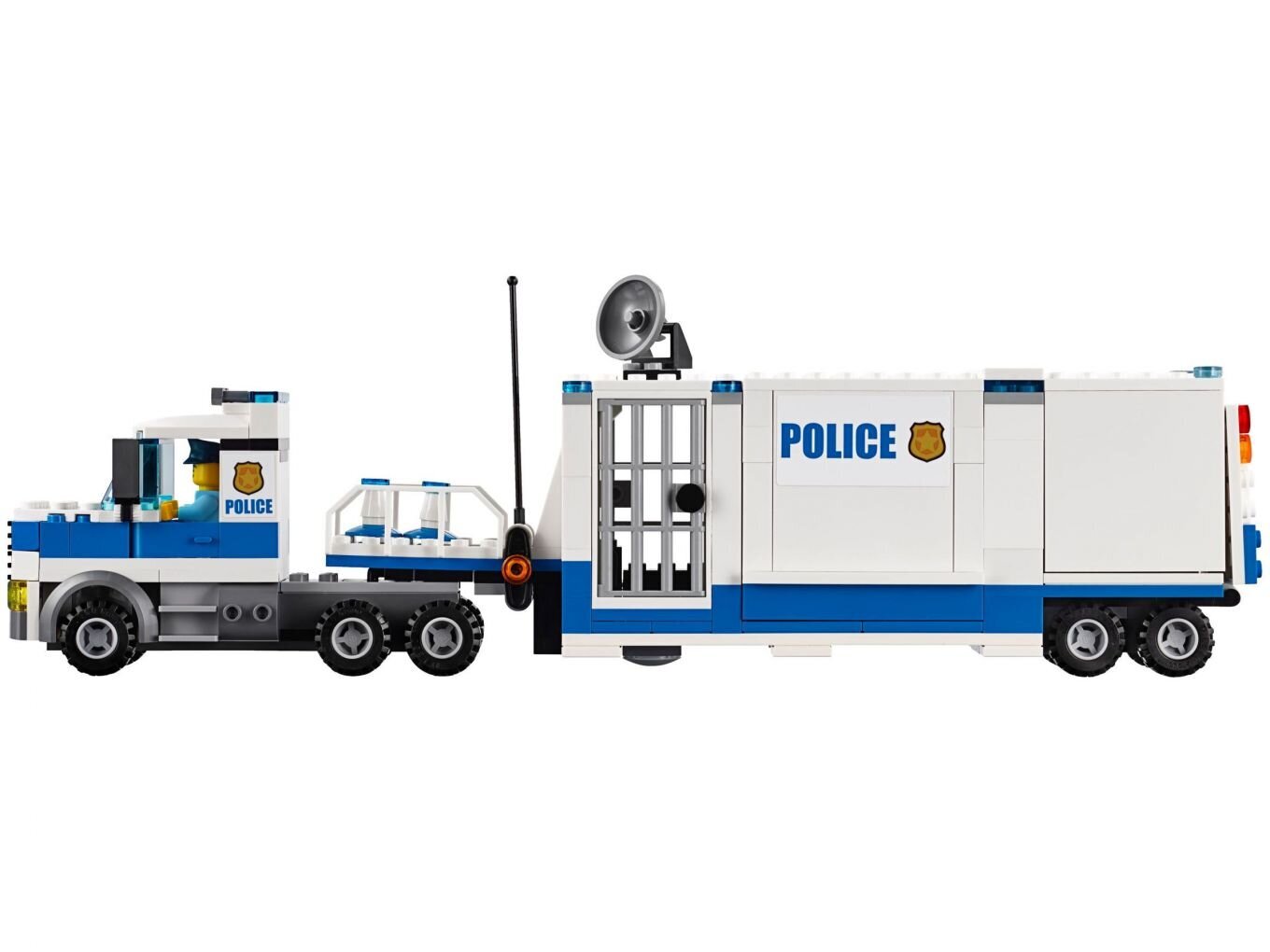 60139 LEGO® City Police Mobile Control Center hinta ja tiedot | LEGOT ja rakennuslelut | hobbyhall.fi