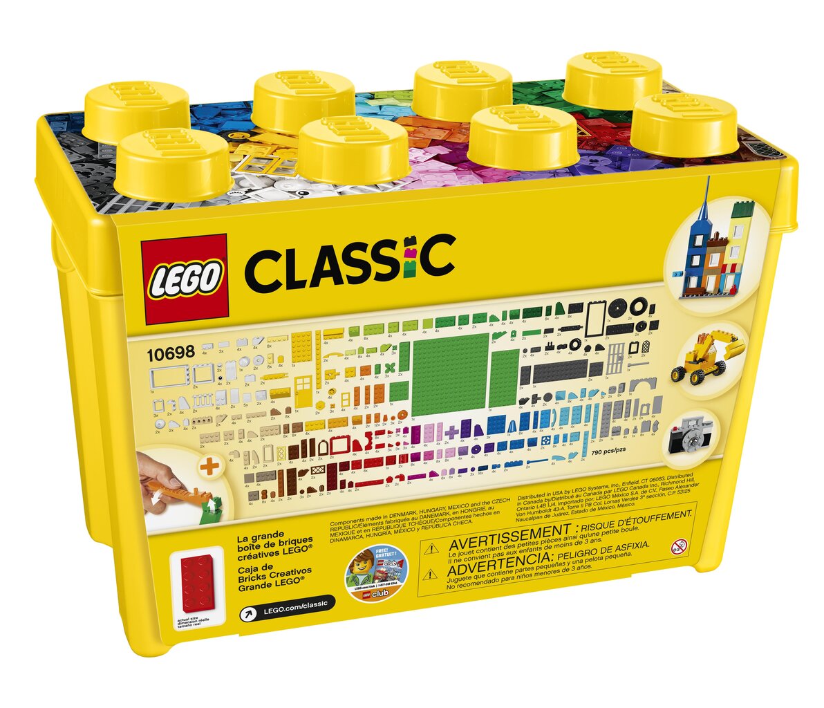 10698 LEGO® Classic iso palikkalaatikko hinta ja tiedot | LEGOT ja rakennuslelut | hobbyhall.fi