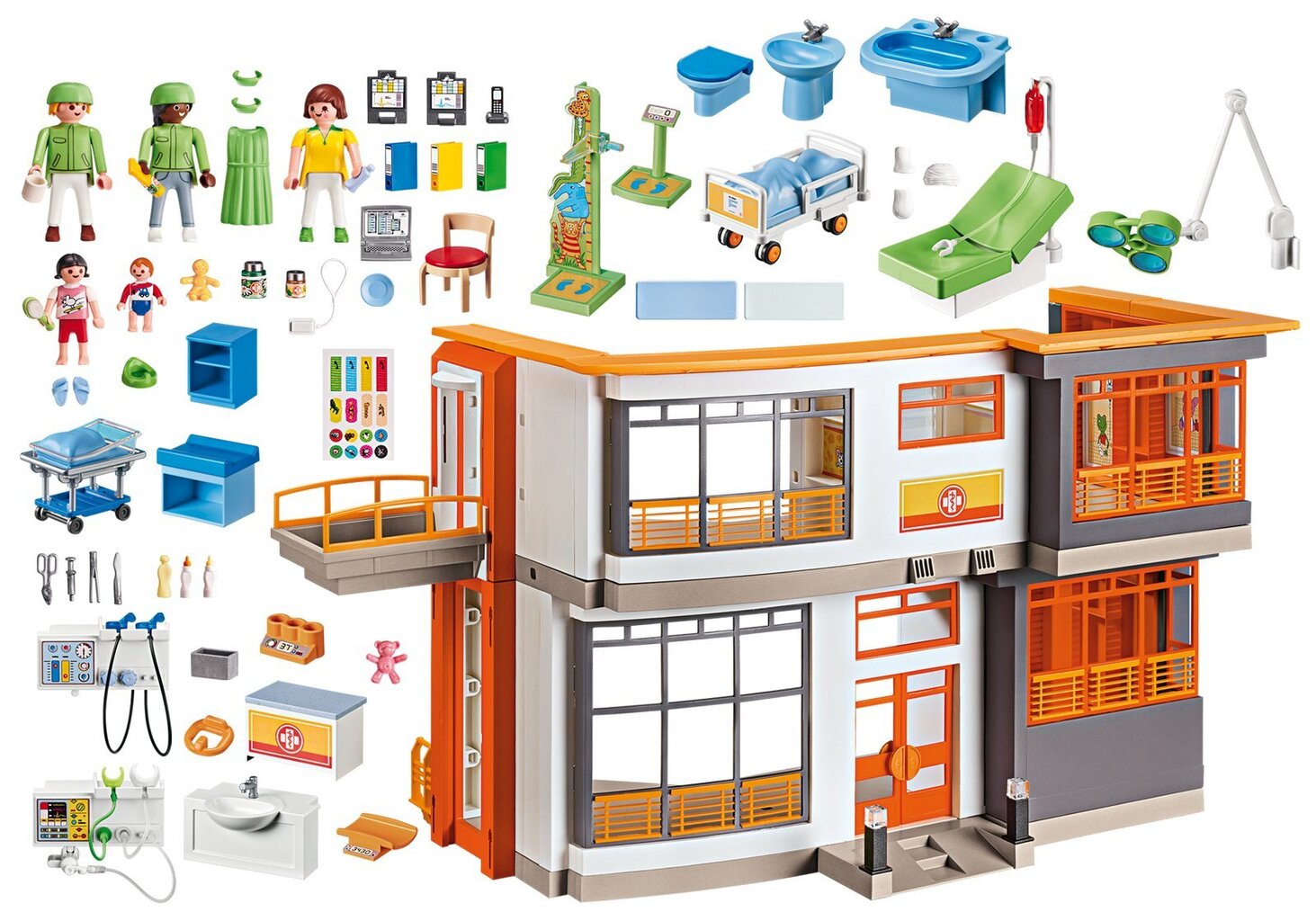 6657 PLAYMOBIL® City Life Lastensairaalan osasto hinta ja tiedot | LEGOT ja rakennuslelut | hobbyhall.fi