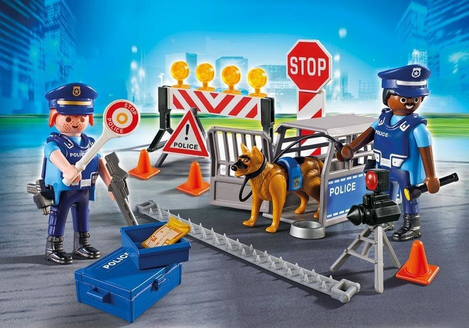 6924 PLAYMOBIL® City Action, poliisiasema hinta ja tiedot | LEGOT ja rakennuslelut | hobbyhall.fi