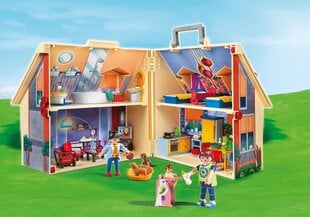 5167 PLAYMOBIL® Kannettava moderni nukkekoti hinta ja tiedot | LEGOT ja rakennuslelut | hobbyhall.fi