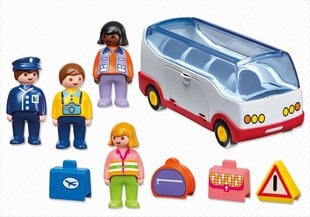 6773 PLAYMOBIL® 1.2.3 Lentokenttäbussi hinta ja tiedot | LEGOT ja rakennuslelut | hobbyhall.fi