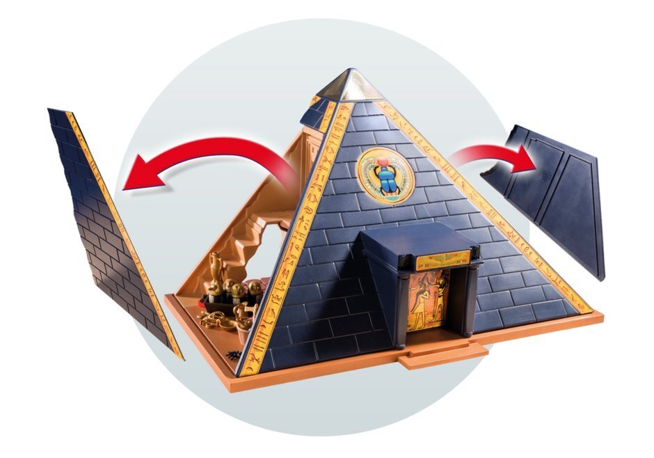 5386 PLAYMOBIL® Historia Faarao pyramidi hinta ja tiedot | LEGOT ja rakennuslelut | hobbyhall.fi