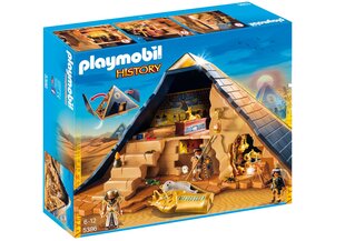 5386 PLAYMOBIL® Historia Faarao pyramidi hinta ja tiedot | LEGOT ja rakennuslelut | hobbyhall.fi