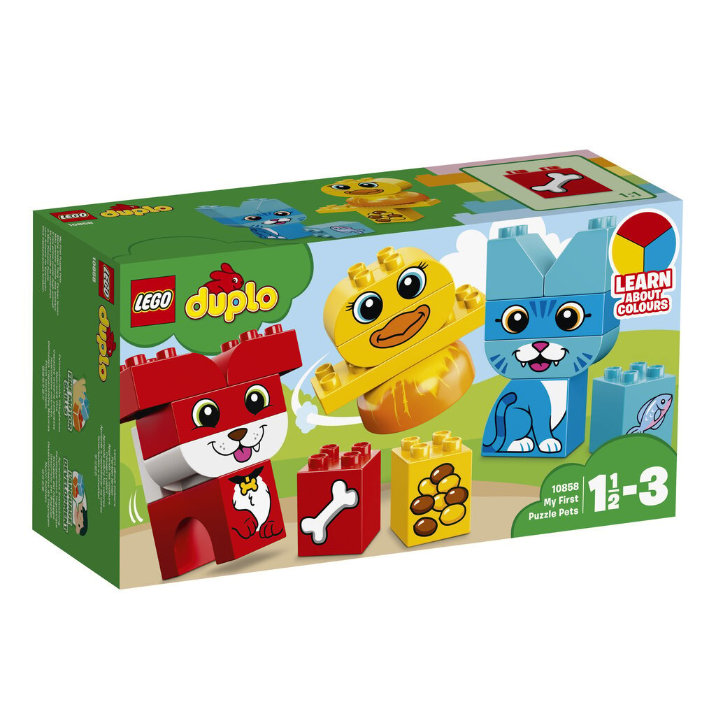 10858 LEGO® DUPLO Ensimmäinen lemmikkini palapeli hinta ja tiedot | LEGOT ja rakennuslelut | hobbyhall.fi