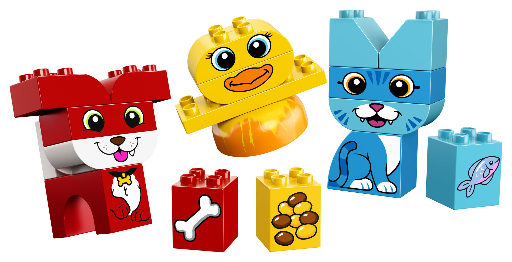 10858 LEGO® DUPLO Ensimmäinen lemmikkini palapeli hinta ja tiedot | LEGOT ja rakennuslelut | hobbyhall.fi