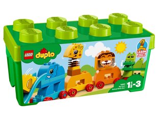 10863 LEGO® DUPLO Ensimmäinen eläinrakennuslaatikkoni. hinta ja tiedot | LEGOT ja rakennuslelut | hobbyhall.fi