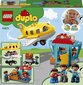 10871 LEGO® DUPLO Lentokenttä. hinta ja tiedot | LEGOT ja rakennuslelut | hobbyhall.fi