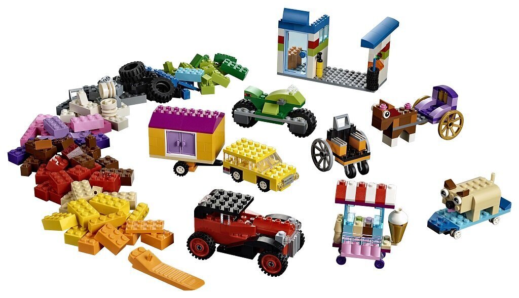 10715 LEGO® Classic pyörivät palikat hinta ja tiedot | LEGOT ja rakennuslelut | hobbyhall.fi