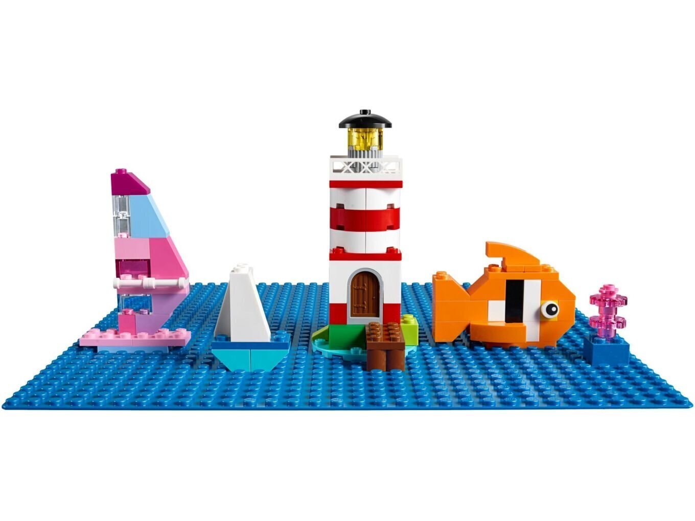 10714 LEGO® Classic sininen rakennuslevy hinta ja tiedot | LEGOT ja rakennuslelut | hobbyhall.fi