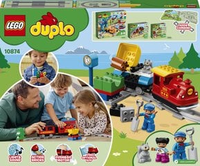 10874 LEGO® DUPLO Höyryjuna hinta ja tiedot | LEGOT ja rakennuslelut | hobbyhall.fi