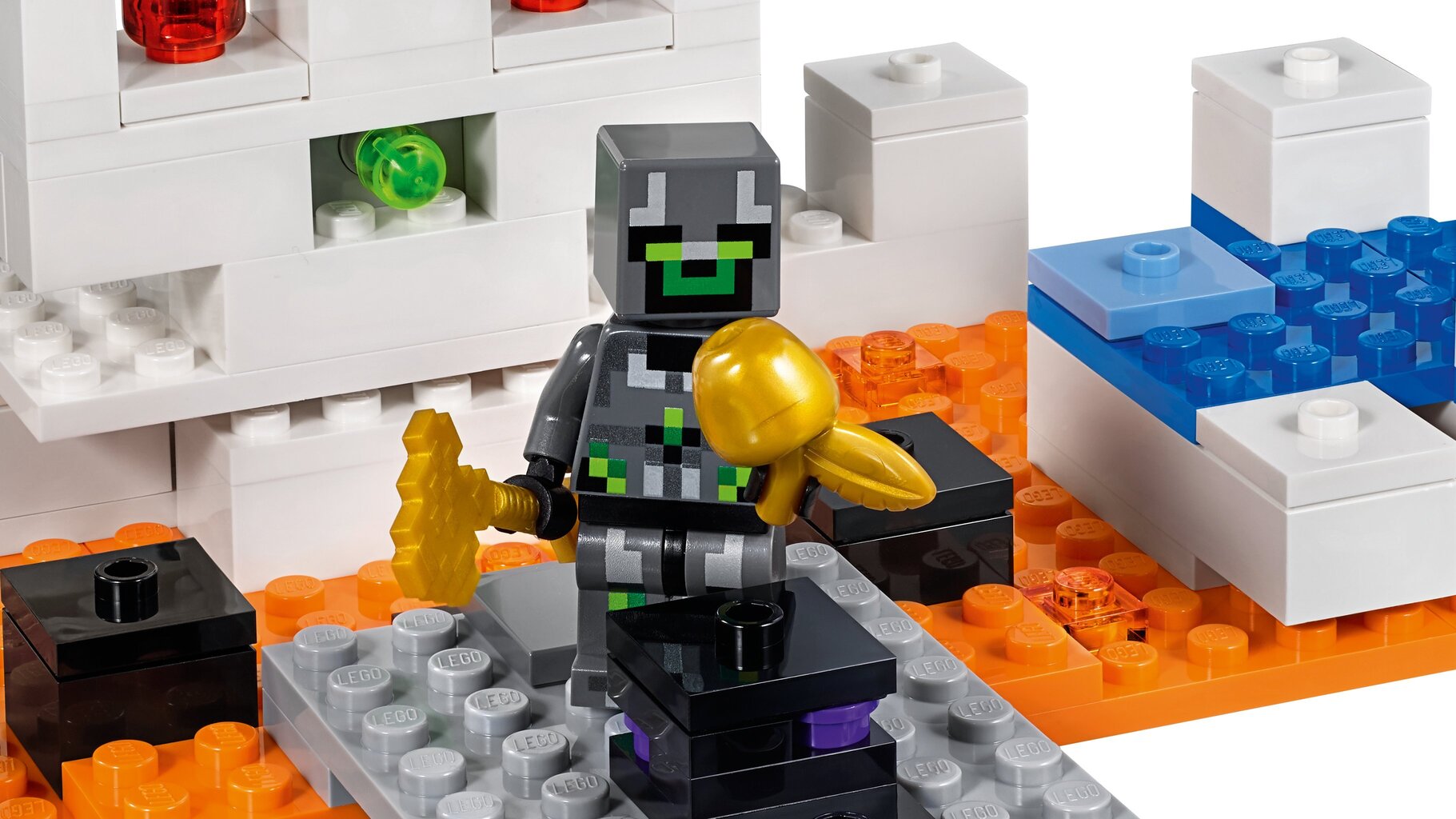 21145 LEGO® Minecraft Kalloareena hinta ja tiedot | LEGOT ja rakennuslelut | hobbyhall.fi