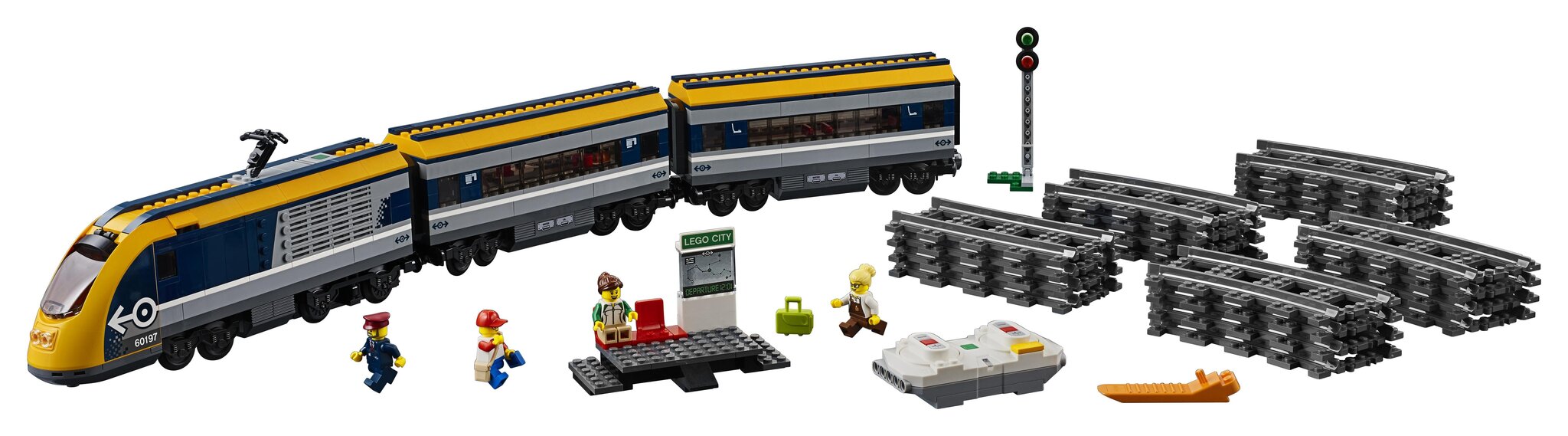 60197 LEGO® City matkustajajuna hinta ja tiedot | LEGOT ja rakennuslelut | hobbyhall.fi