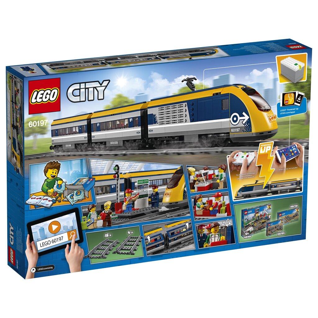 60197 LEGO® City matkustajajuna hinta ja tiedot | LEGOT ja rakennuslelut | hobbyhall.fi