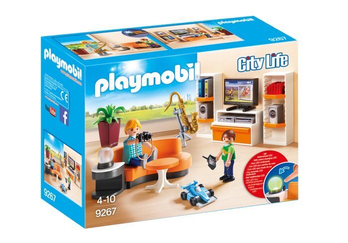 9267 PLAYMOBIL® City Life -Olohuone hinta ja tiedot | LEGOT ja rakennuslelut | hobbyhall.fi