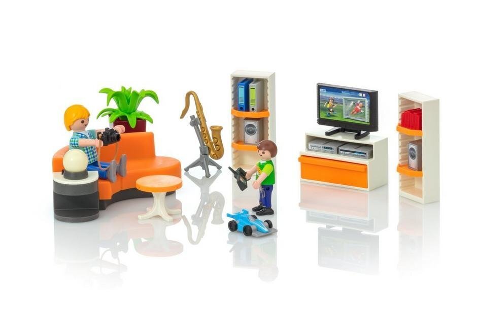 9267 PLAYMOBIL® City Life -Olohuone hinta ja tiedot | LEGOT ja rakennuslelut | hobbyhall.fi