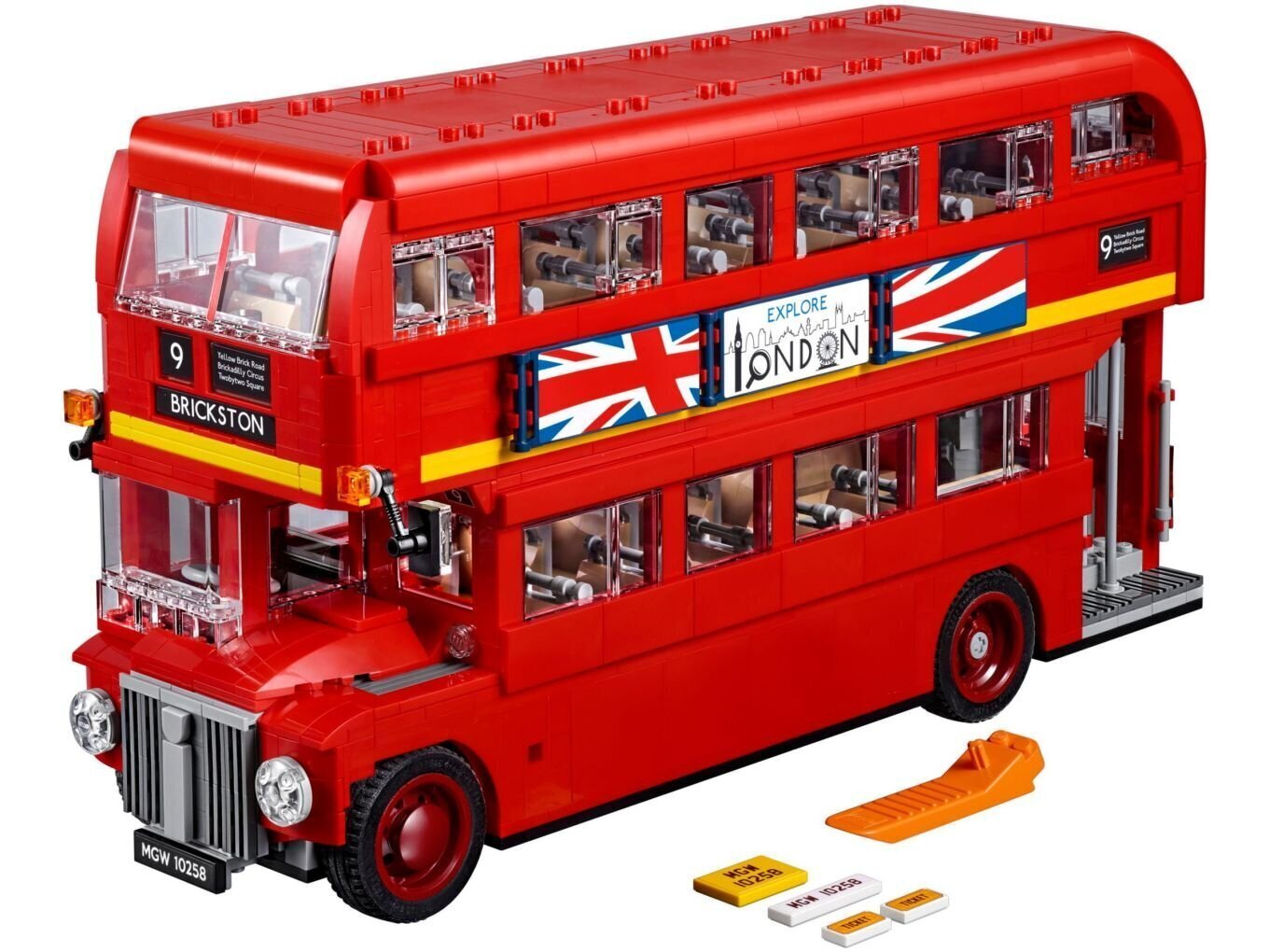 10258 LEGO® Creator Expert Lontoon bussi hinta ja tiedot | LEGOT ja rakennuslelut | hobbyhall.fi